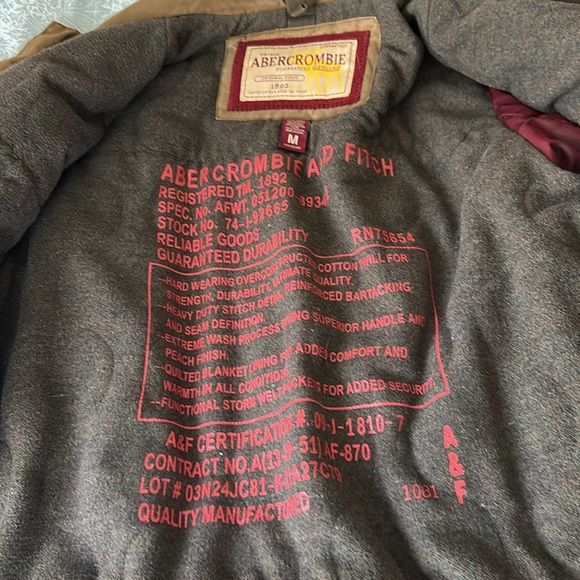 Abercrombie Men’s Jacket M - Picture 2 of 8